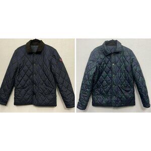 Polo Ralph Lauren Jacket Youth Large 14-16 Reversible Quilted Water Repellent